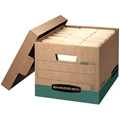 Recycled R-Kive Storage Boxes - LETTER/LEGAL, Carton of 12
