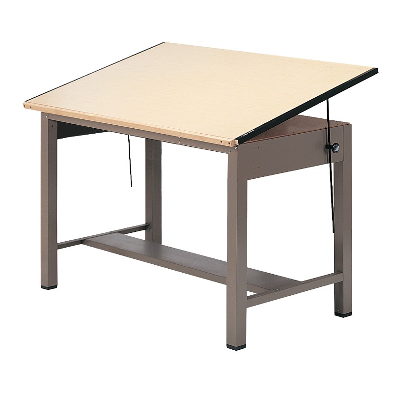 Safco - Mayline Ranger 4-Post Drafting Table #7734 - DEW Office Furniture