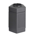 Canmeleon Pentagon Black Waste Receptacle, 30 Gallon